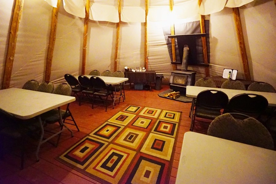 urora-Village-Yellowknife-Northwest-Territories-Canada-inside-teepee