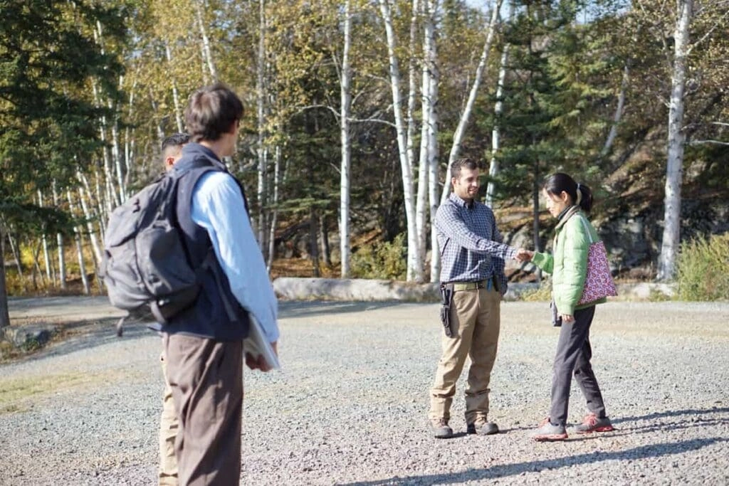Aurora village yellowknife northwestterritories cultural hiking tour guide